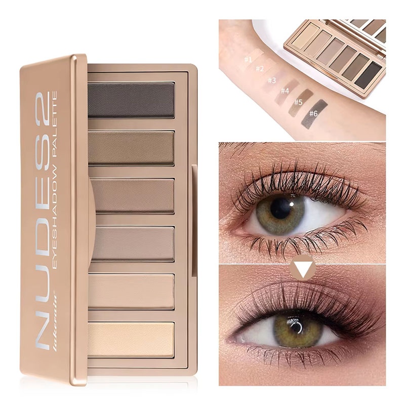Contour Palette Stick - Oogschaduwpalet Langhoudende oogmake-up Rijke pigmentatie Neutrale